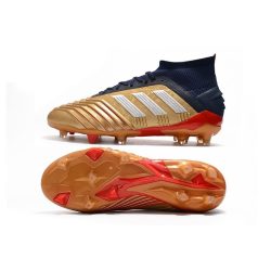 Adidas Predator 19.1 FG - Goud Rood Zilver_3.jpg